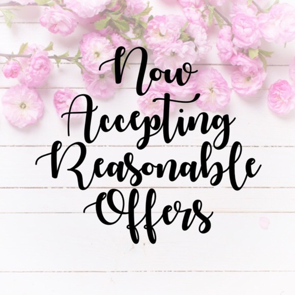 accepting any and all reasonable offers/bundles